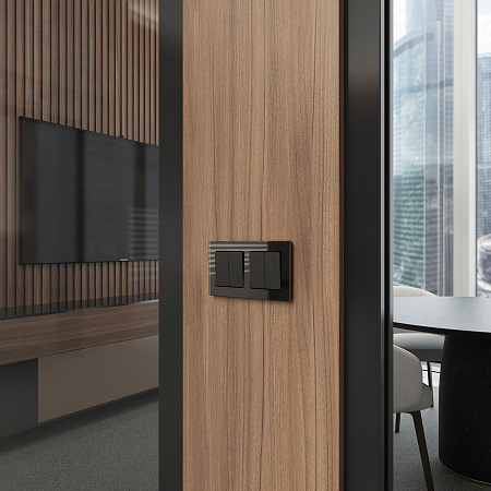 Перекрестный переключатель двухклавишный Werkel W1123006 (a058433) Перекрестный переключатель двухклавишный Werkel W1123006 (a058433)