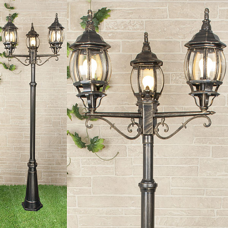 Уличный парковый светильник Elektrostandard Farola NLG99HL005 черный a025753