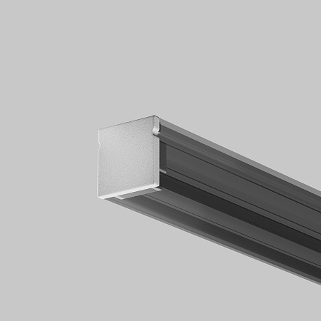 Комплект заглушек (для профиля 20×20) 2 шт., Maytoni ALM-2020-EC 642072 Комплект заглушек (для профиля 20×20) 2 шт., Maytoni ALM-2020-EC 642072