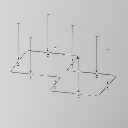 Радиусный коннектор для шинопровода Maytoni Flarity TRX154-RC80-PT Радиусный коннектор для шинопровода Maytoni Flarity TRX154-RC80-PT