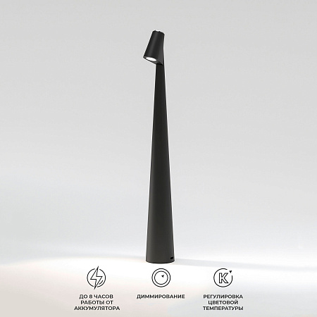 Настольная лампа светодиодная Elektrostandard Elite TL70250 черный a068070