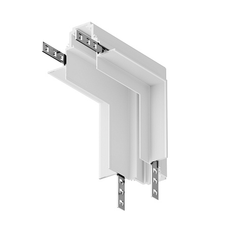 Прямой угол для магнитного однофазного шинопровода Maytoni Gravity TRA010ICL-22W Прямой угол для магнитного однофазного шинопровода Maytoni Gravity TRA010ICL-22W