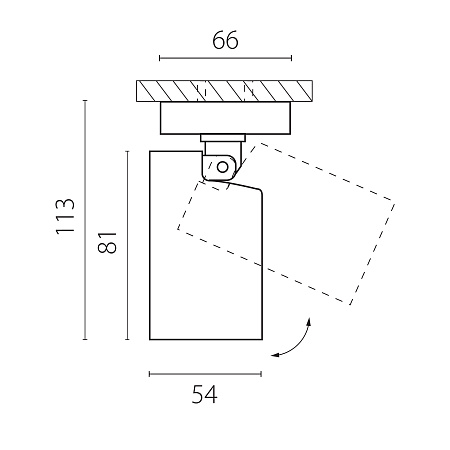 Спот Lightstar Rullo 213407