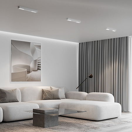 Светильник потолочный светодиодный Elektrostandard Tend 25115/LED белый a068851