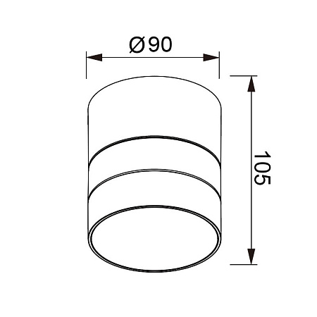 Уличный архитектурный светильник Mantra SALER 9103