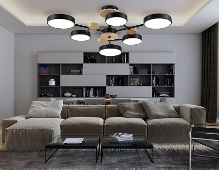 Люстра потолочная светодиодная Ambrella light FL4863 Люстра потолочная светодиодная Ambrella light FL4863