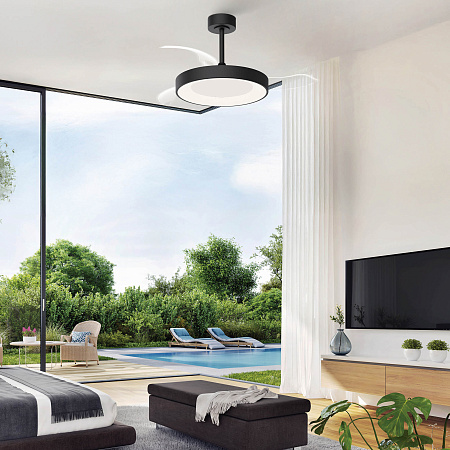 Люстра с вентилятором светодиодная Mantra NISEKO FAN 9063