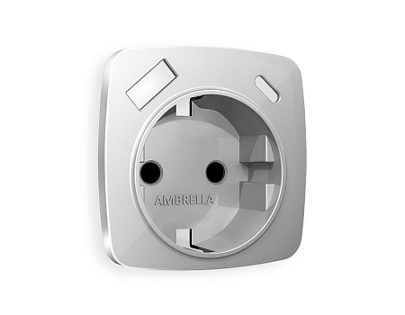 Лицевая панель для электрической розетки с заземлением со шторками 2USB A+C QUANT Ambrella Volt OMEGA OP4100 Лицевая панель для электрической розетки с заземлением со шторками 2USB A+C QUANT Ambrella Volt OMEGA OP4100