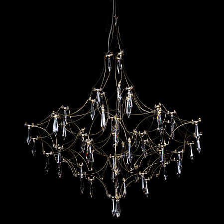 Люстра подвесная светодиодная Loft IT Mira 10259/800 Gold Asfour Люстра подвесная светодиодная Loft IT Mira 10259/800 Gold Asfour