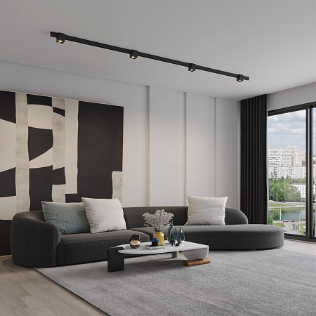 Трековый магнитный светодиодный светильник Novotech FLUM 359519 Трековый магнитный светодиодный светильник Novotech FLUM 359519