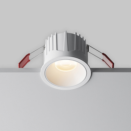 Светильник встраиваемый светодиодный Maytoni Alfa LED DL043-01-15W3K-RD-W-1