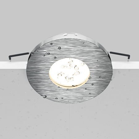 Светильник встраиваемый Maytoni Stark DL083-01-GU10-RD-S