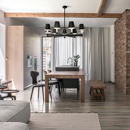 Люстра на штанге Maytoni Tet-a-tet MOD104PL-07B Люстра на штанге Maytoni Tet-a-tet MOD104PL-07B