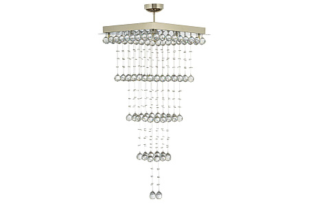 Люстра каскадная Dio D`arte Tesoro H 1.4.50.107 N Люстра каскадная Dio D`arte Tesoro H 1.4.50.107 N