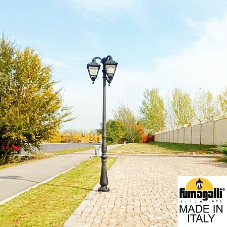 Парковый светильник FUMAGALLI TABOR OFIR/SIMON 3L U33.205.R30.AXH27 Парковый светильник FUMAGALLI TABOR OFIR/SIMON 3L U33.205.R30.AXH27