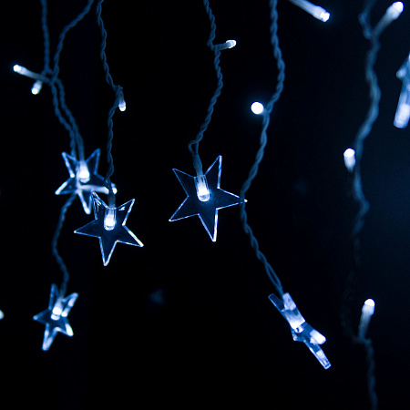 Новогодняя гирлянда Eurosvet 100-102 белый 3*0,6м IP65 Новогодняя гирлянда Eurosvet 100-102 белый 3*0,6м IP65