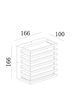 Архитектурный светодиодный светильник Maytoni Downing Street O020WL-L10B4K Архитектурный светодиодный светильник Maytoni Downing Street O020WL-L10B4K