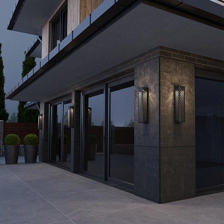 Уличный настенный светодиодный светильник Novotech NETZ 359287 Уличный настенный светодиодный светильник Novotech NETZ 359287