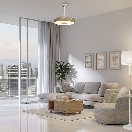 Люстра с вентилятором светодиодная Mantra COIN 8220 Люстра с вентилятором светодиодная Mantra COIN 8220