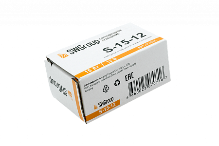Блок питания SWG S-15-12 900045 Блок питания SWG S-15-12 900045