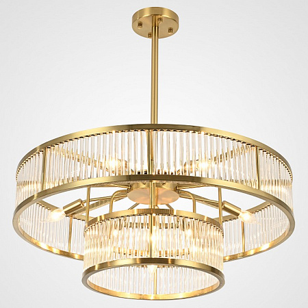 Люстра на штанге Imperiumloft RH Marais Round Chandelier D80 147903-22