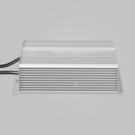 Блок питания для магнитных систем 480Вт, IP67 Maytoni Power Supply Magnetic PSL008-480W-48V-IP67