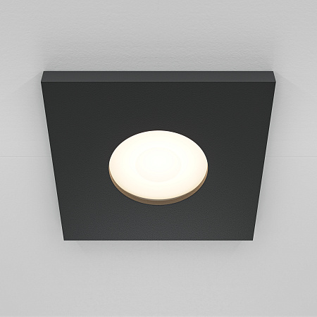 Светильник встраиваемый Maytoni Stark DL083-01-GU10-SQ-B