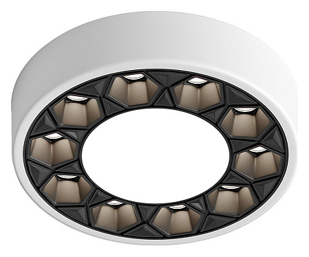 Светильник встраиваемый светодиодный Denkirs DUAL DK2440-WB Светильник встраиваемый светодиодный Denkirs DUAL DK2440-WB