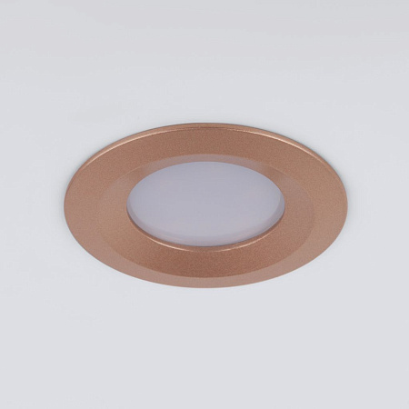 Встраиваемый светильник Elektrostandard 110 MR16 золотой a053333 Встраиваемый светильник Elektrostandard 110 MR16 золотой a053333