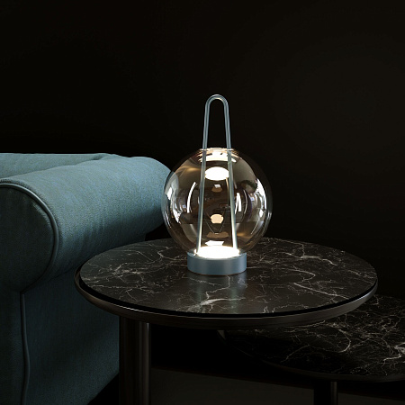 Настольная лампа светодиодная Eurosvet Frasco 80507/1 синий a069348