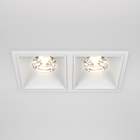 Светильник встраиваемый Maytoni Alfa LED DL043-02-15W3K-SQ-W