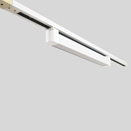 Трековый однофазный светодиодный светильник Crystal Lux CLT 0.31 010 18W WH M4000K
