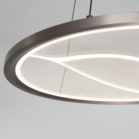 Светильник подвесной светодиодный Eurosvet Occhio 40026/1 LED серый a069308 Светильник подвесной светодиодный Eurosvet Occhio 40026/1 LED серый a069308