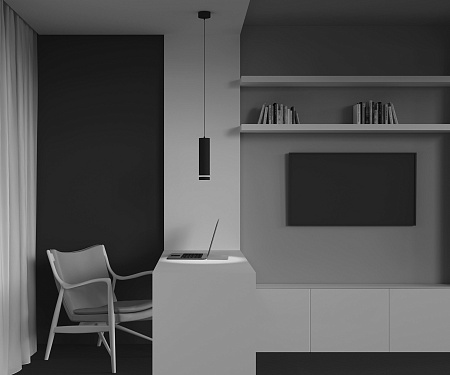 Светильник светодиодный подвесной Maytoni Orlo P085PL-12W4K-B Светильник светодиодный подвесной Maytoni Orlo P085PL-12W4K-B