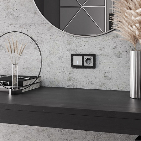 Сенсорный выключатель одноклавишный с подсветкой 1000 Вт Werkel W4510006 a057680 Сенсорный выключатель одноклавишный с подсветкой 1000 Вт Werkel W4510006 a057680