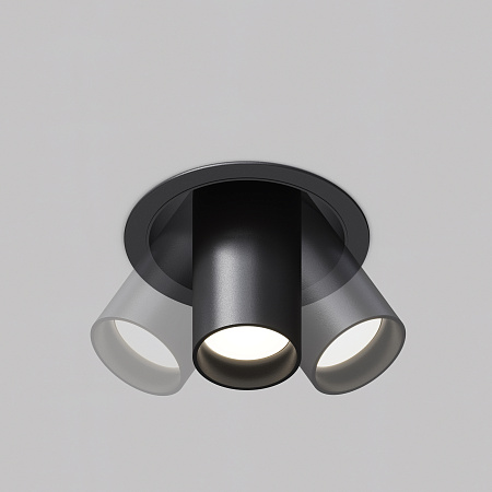 Светильник встраиваемый Maytoni FOCUS S C048CL-01-GU10-B