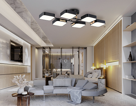 Люстра потолочная светодиодная Ambrella light FL4887 Люстра потолочная светодиодная Ambrella light FL4887