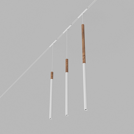 Трековый магнитный светильник светодиодный Ledron Sagi-012-Wooden-175-White