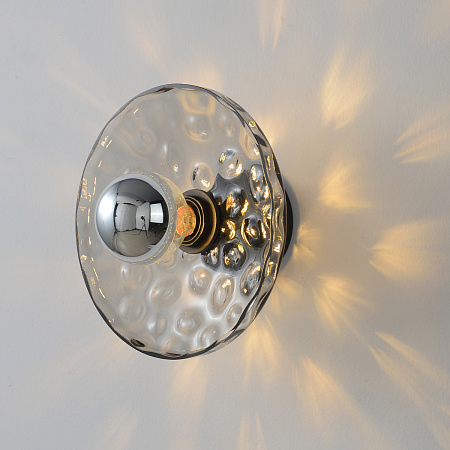 Светильник настенный Crystal Lux PEARL AP1 SMOKE Светильник настенный Crystal Lux PEARL AP1 SMOKE