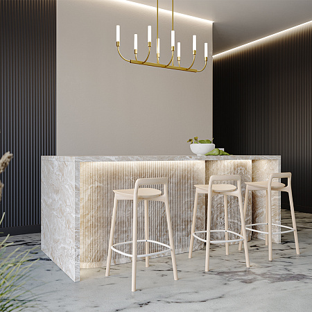 Люстра на штанге Maytoni Deja Vu MOD423CL-08C Люстра на штанге Maytoni Deja Vu MOD423CL-08C