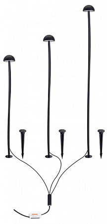 Уличный грунтовый светильник Arte Lamp MOTUS A1081PA-3BK Уличный грунтовый светильник Arte Lamp MOTUS A1081PA-3BK