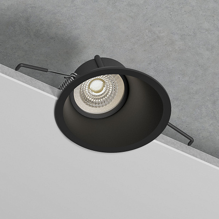 Светильник встраиваемый Elektrostandard Side 25059/01 GU10 черный a069721 Светильник встраиваемый Elektrostandard Side 25059/01 GU10 черный a069721