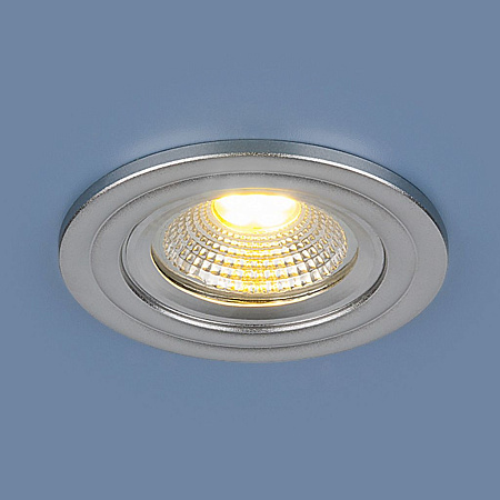 Встраиваемый светильник Elektrostandard 9902 LED 3W COB SL серебро a038458
