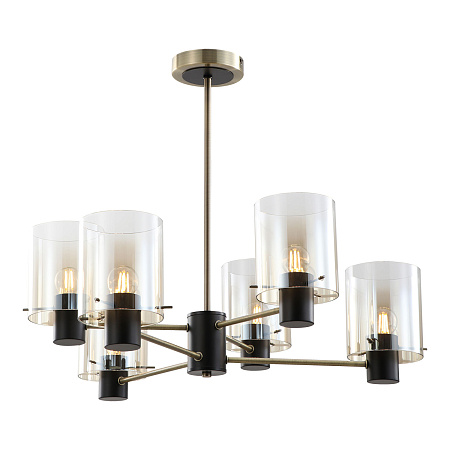 Люстра на штанге Lussole BRANTLEY LSP-8933 Люстра на штанге Lussole BRANTLEY LSP-8933