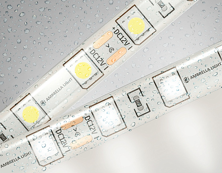 Светодиодная лента GS2102 5050 60Led 14.4W 12V IP65 4500K Ambrella light GS GS2102
