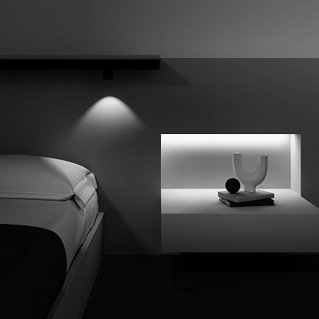 Трековый магнитный светодиодный светильник Maytoni Exility Alfa TR122-4-7W-DS-B Трековый магнитный светодиодный светильник Maytoni Exility Alfa TR122-4-7W-DS-B