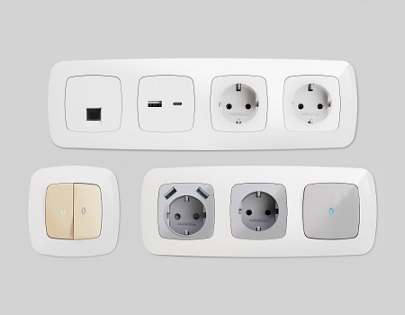 Рамка 1-постовая Ambrella Volt OMEGA Ecta OF140101 Рамка 1-постовая Ambrella Volt OMEGA Ecta OF140101