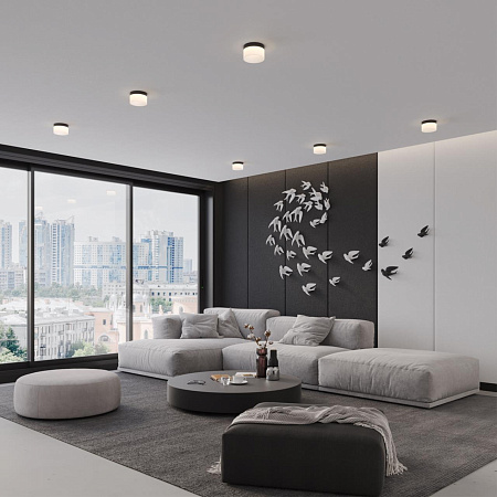 Светильник потолочный светодиодный Novotech AURA 359445 Светильник потолочный светодиодный Novotech AURA 359445