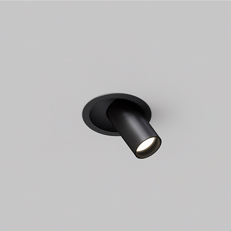 Светильник встраиваемый Maytoni FOCUS S C048CL-01-GU10-B