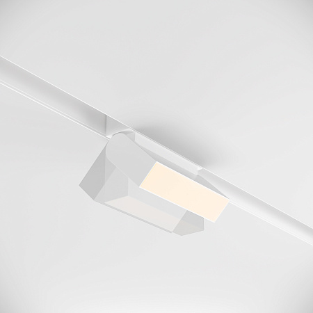 Трековый магнитный светодиодный светильник Maytoni Basis Rot Gravity TR075-2-10W3K-W